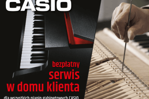 Serwis i naprawa pianin CASIO w domu klienta